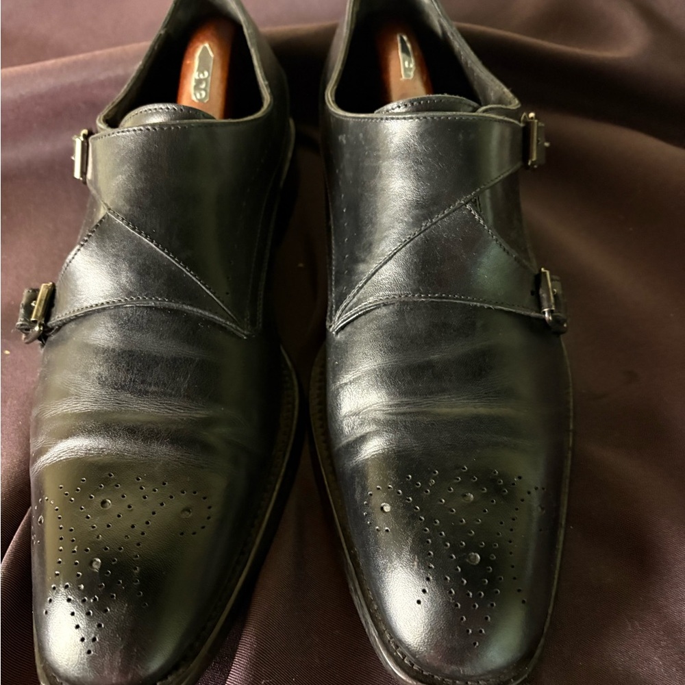 Johnston & Murphy  Double Monk-Strap Oxfords-made